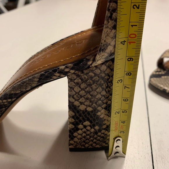 Coach Maya Snakeskin block heels - Picture 8 of 12